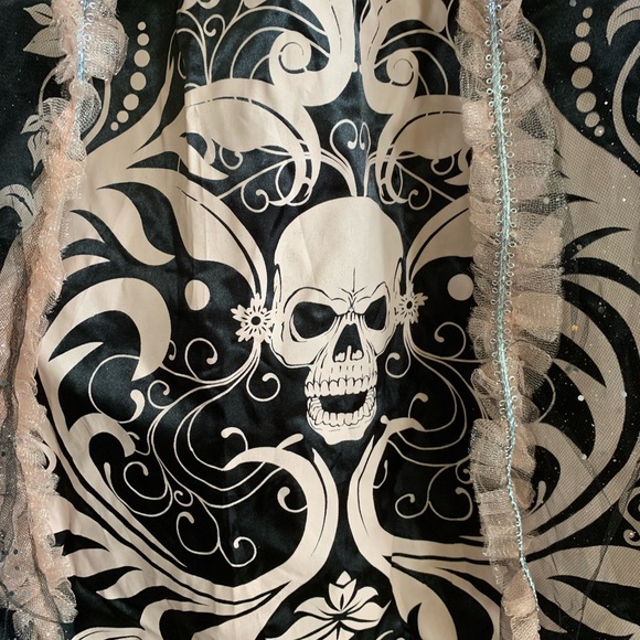 Skeleton Queen dress costume - Picture 4 of 4